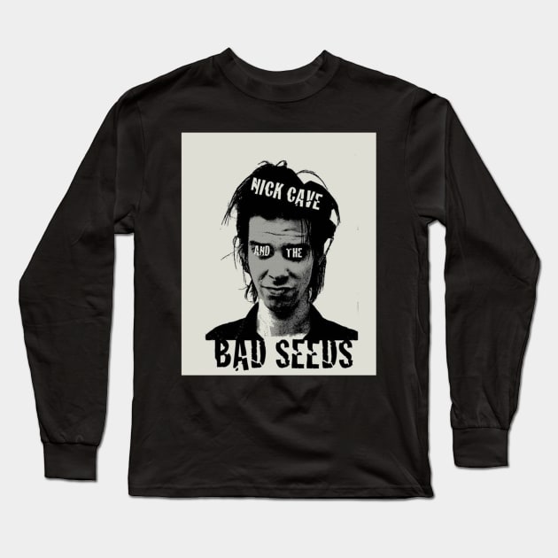 Nick Cave Long Sleeve T-Shirt by arivasrobbins